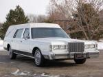 Lincoln Town Car Hearse by The Eagle Coach Company 1987 года